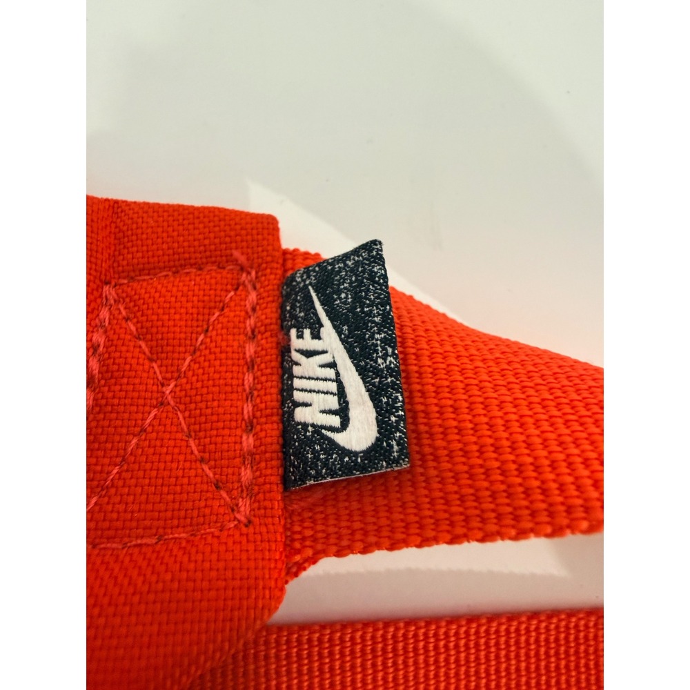 Nike Heritage Waist Pack Unisex OS Red Good Adjustable Strap Logo Fanny Bag - Picture 6 of 9